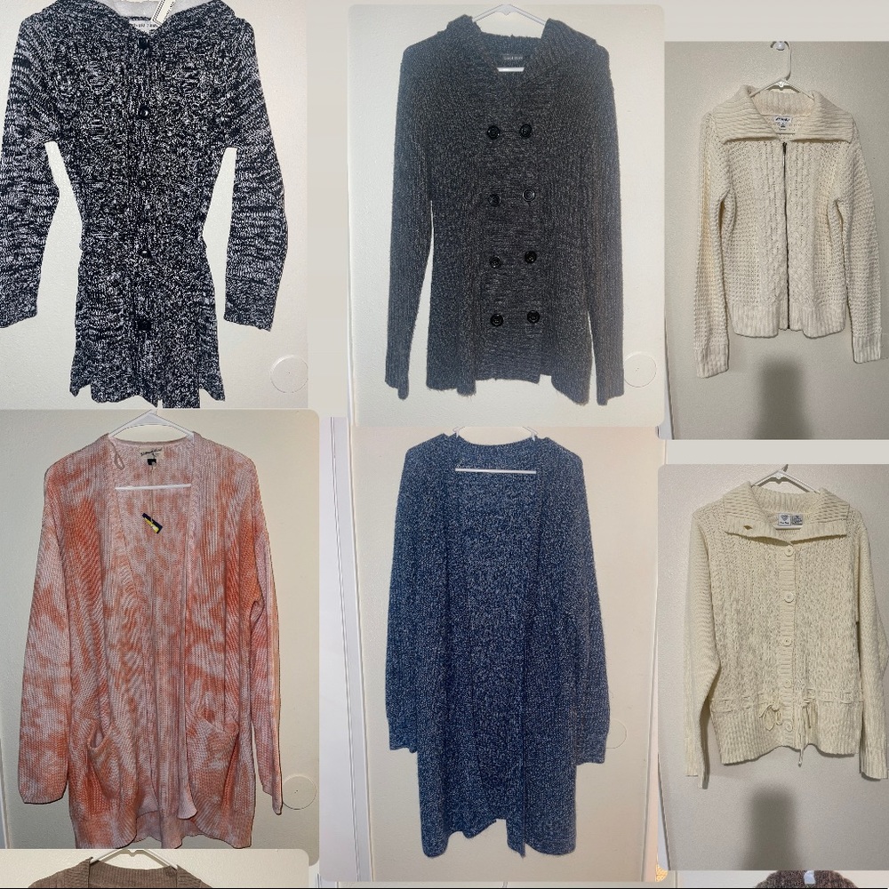 Cardigans great for fall and winter